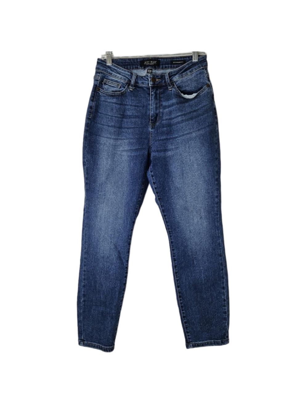 Judy Blue High Waisted Boyfriend Fit Blue Jeans Size 28 - Picture 4 of 13